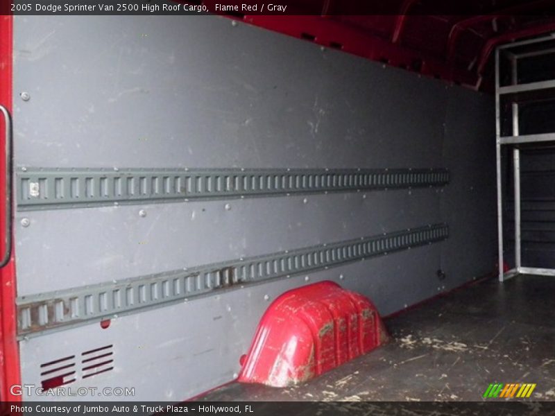 Flame Red / Gray 2005 Dodge Sprinter Van 2500 High Roof Cargo