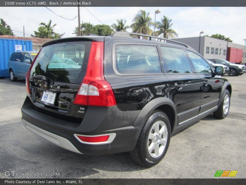 Black / Anthracite Black 2008 Volvo XC70 AWD