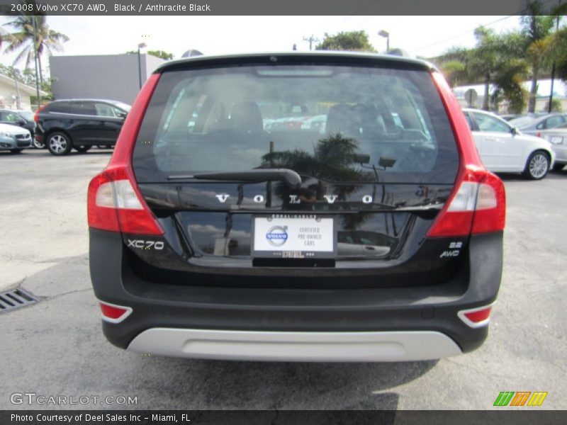 Black / Anthracite Black 2008 Volvo XC70 AWD