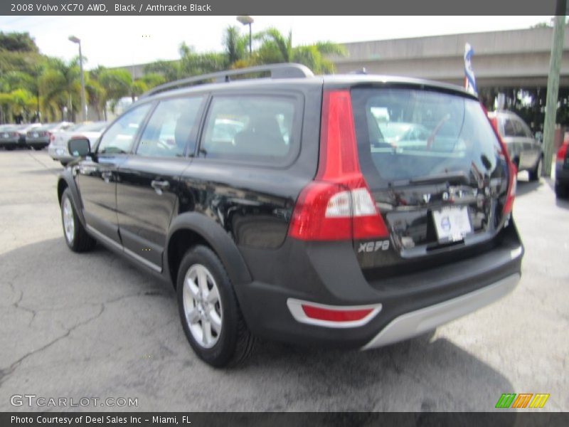Black / Anthracite Black 2008 Volvo XC70 AWD