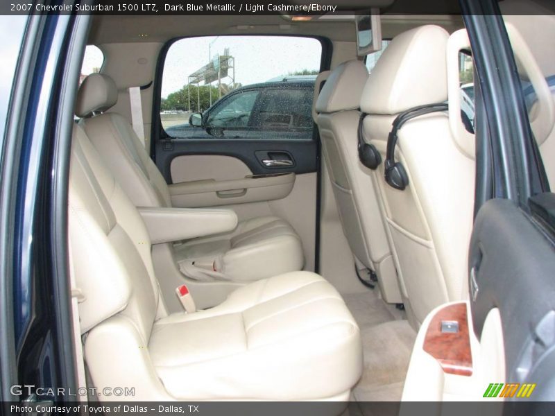 Dark Blue Metallic / Light Cashmere/Ebony 2007 Chevrolet Suburban 1500 LTZ