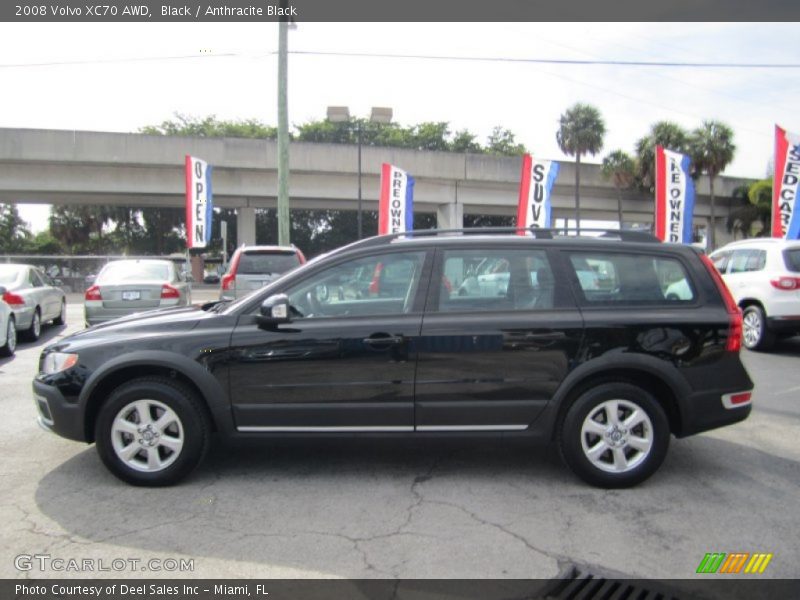 Black / Anthracite Black 2008 Volvo XC70 AWD