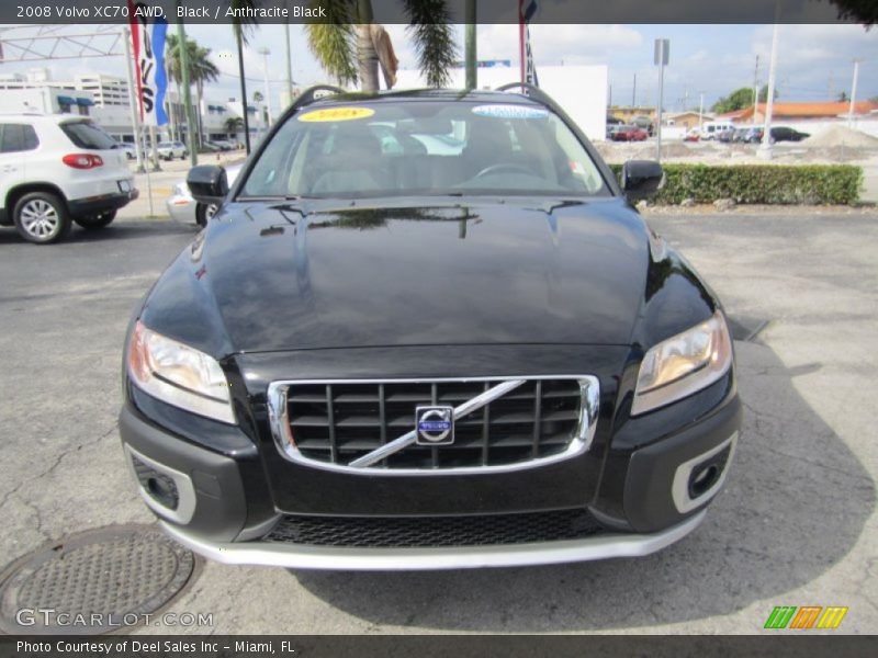 Black / Anthracite Black 2008 Volvo XC70 AWD