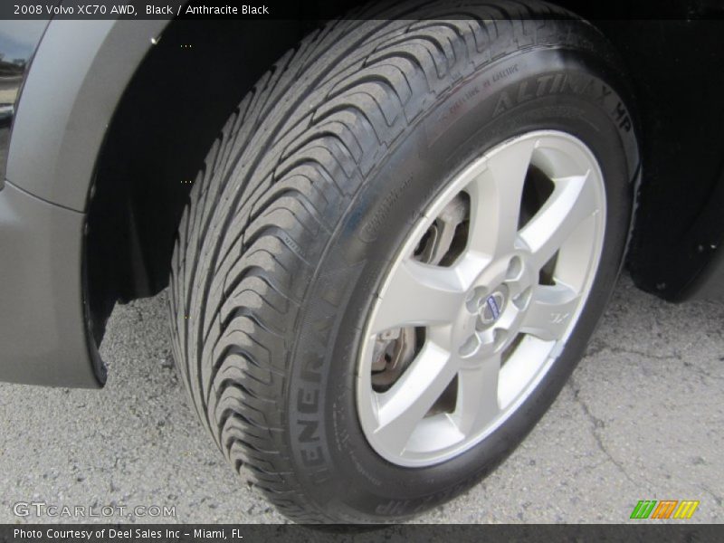 Black / Anthracite Black 2008 Volvo XC70 AWD