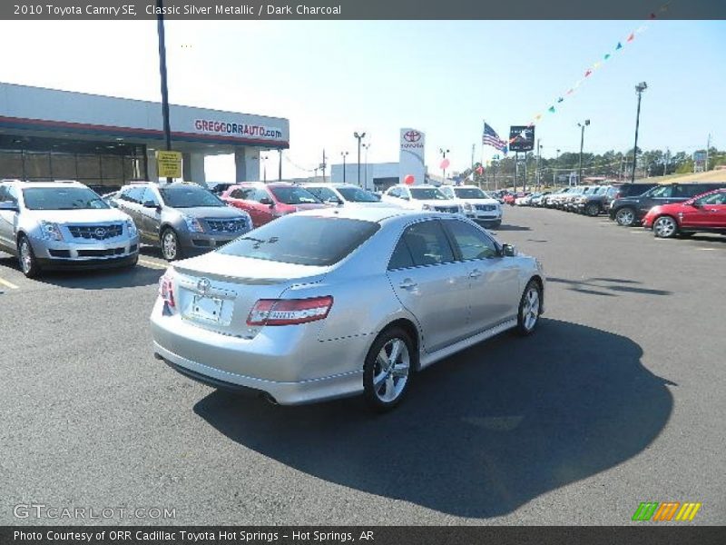 Classic Silver Metallic / Dark Charcoal 2010 Toyota Camry SE