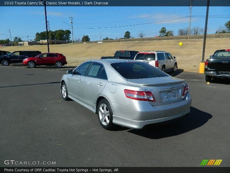 Classic Silver Metallic / Dark Charcoal 2010 Toyota Camry SE