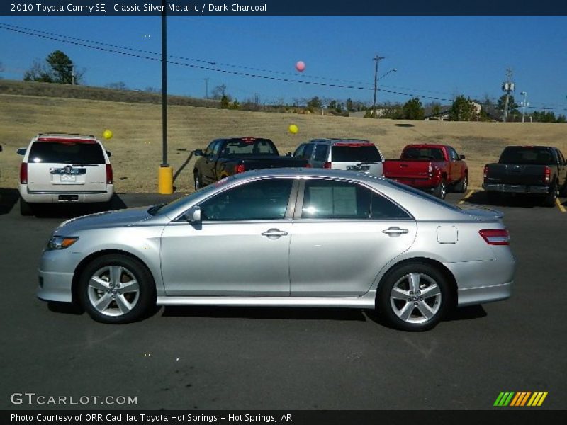 Classic Silver Metallic / Dark Charcoal 2010 Toyota Camry SE