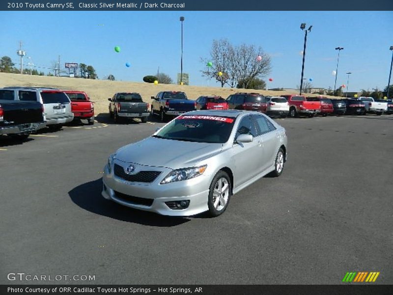 Classic Silver Metallic / Dark Charcoal 2010 Toyota Camry SE