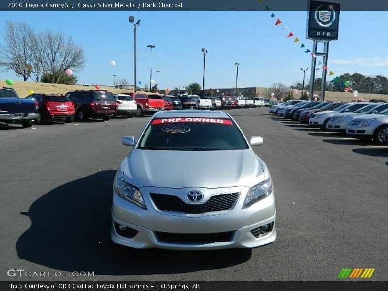Classic Silver Metallic / Dark Charcoal 2010 Toyota Camry SE