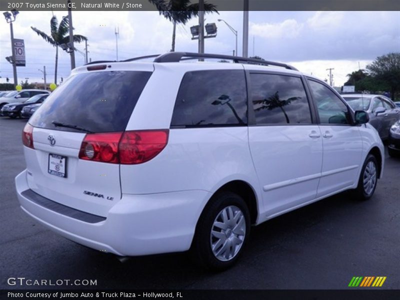 Natural White / Stone 2007 Toyota Sienna CE