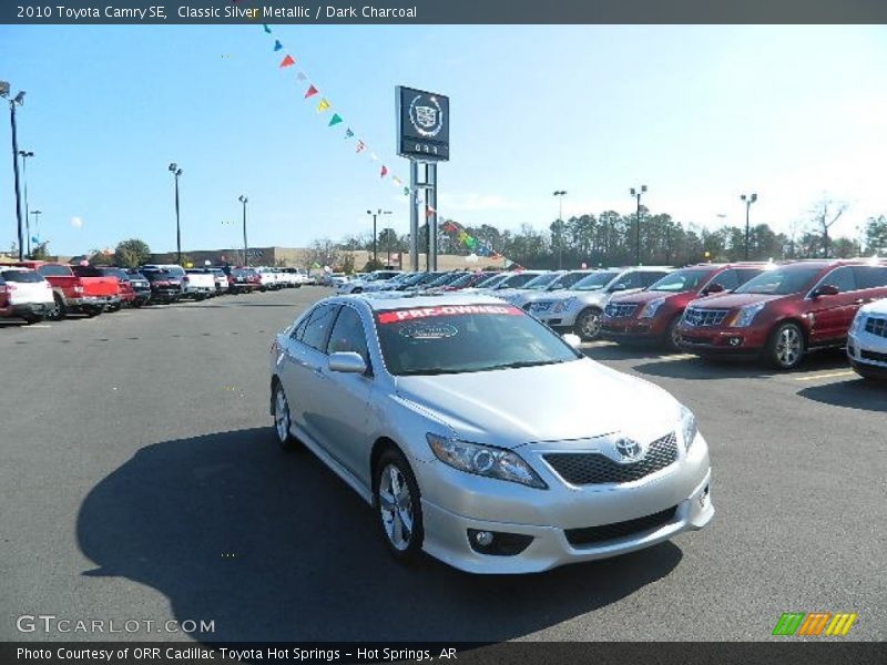 Classic Silver Metallic / Dark Charcoal 2010 Toyota Camry SE