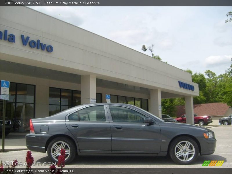 Titanium Gray Metallic / Graphite 2006 Volvo S60 2.5T