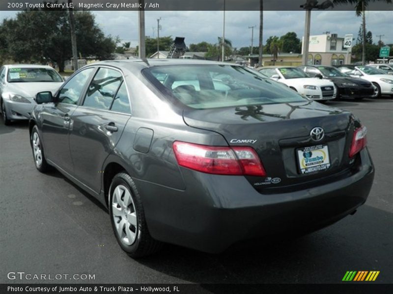 Magnetic Gray Metallic / Ash 2009 Toyota Camry LE