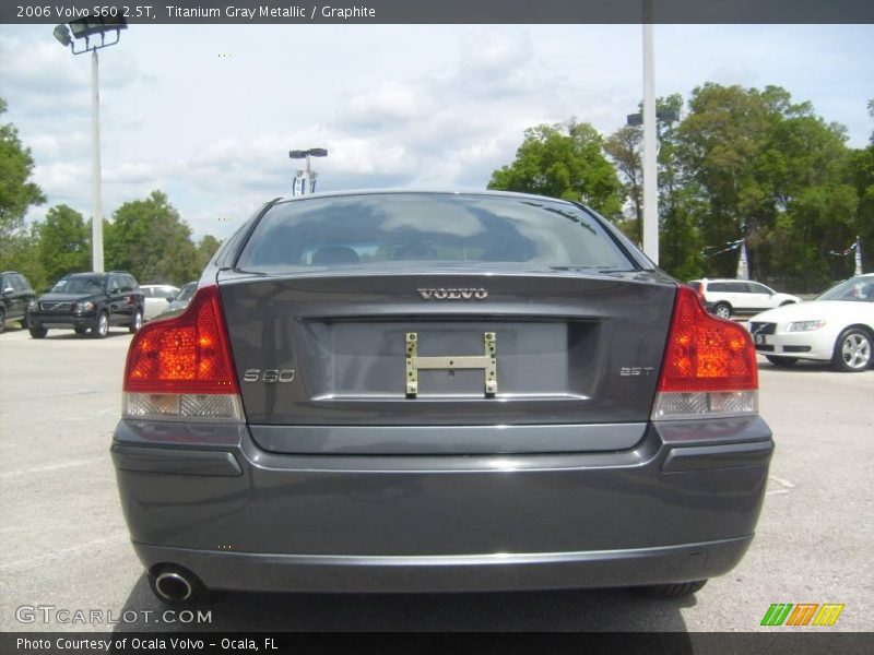 Titanium Gray Metallic / Graphite 2006 Volvo S60 2.5T