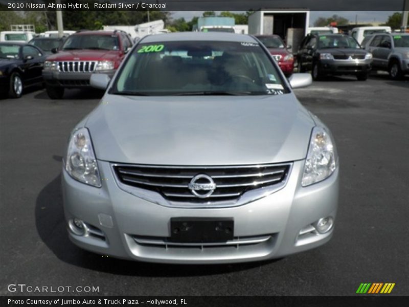 Radiant Silver / Charcoal 2010 Nissan Altima Hybrid