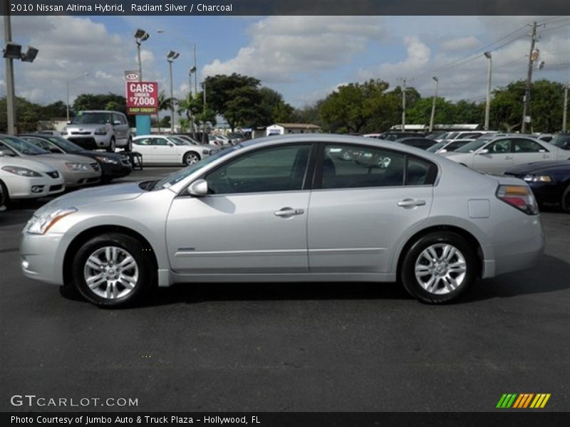 Radiant Silver / Charcoal 2010 Nissan Altima Hybrid