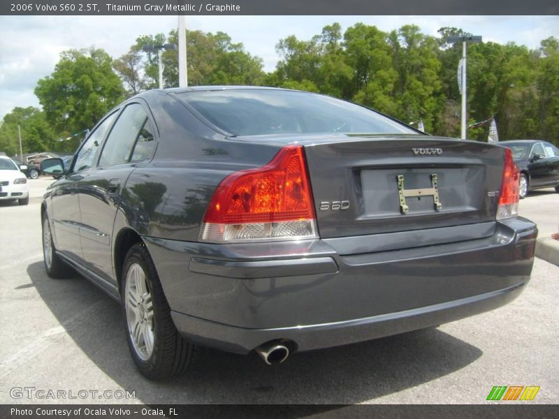 Titanium Gray Metallic / Graphite 2006 Volvo S60 2.5T