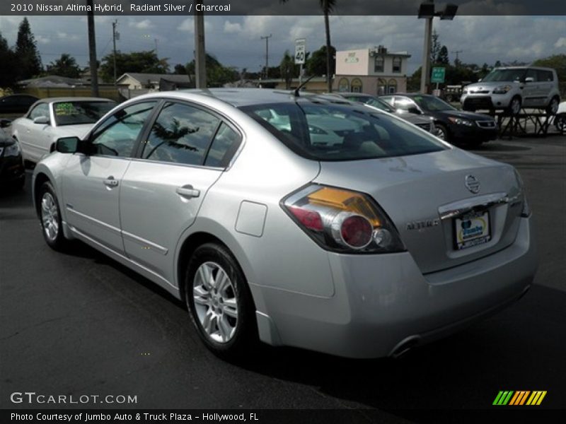 Radiant Silver / Charcoal 2010 Nissan Altima Hybrid