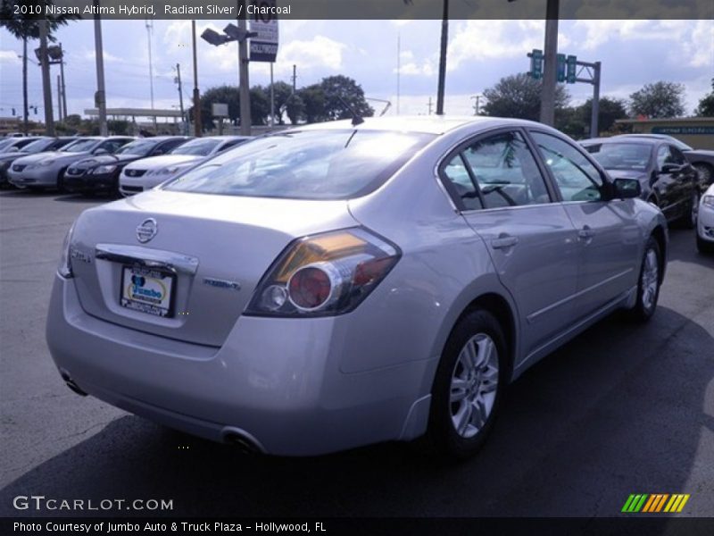 Radiant Silver / Charcoal 2010 Nissan Altima Hybrid