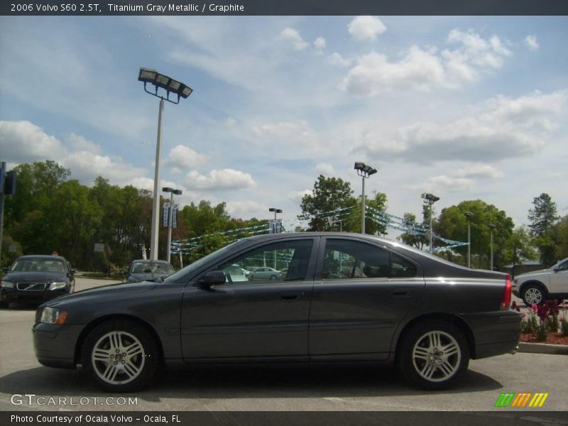 Titanium Gray Metallic / Graphite 2006 Volvo S60 2.5T