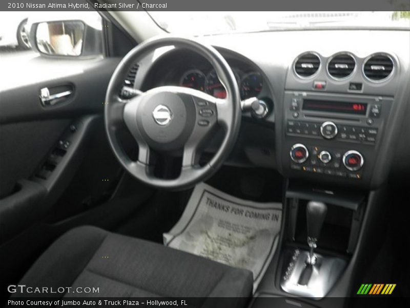 Radiant Silver / Charcoal 2010 Nissan Altima Hybrid