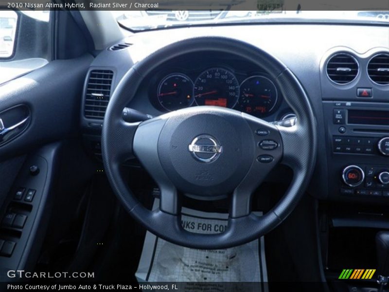 Radiant Silver / Charcoal 2010 Nissan Altima Hybrid