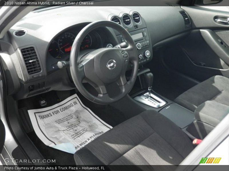 Radiant Silver / Charcoal 2010 Nissan Altima Hybrid