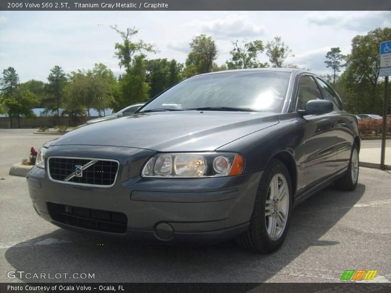 Titanium Gray Metallic / Graphite 2006 Volvo S60 2.5T