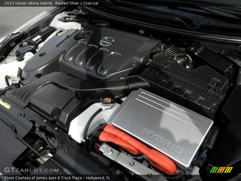 Radiant Silver / Charcoal 2010 Nissan Altima Hybrid