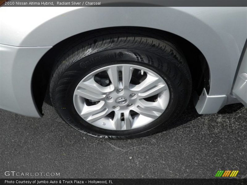 Radiant Silver / Charcoal 2010 Nissan Altima Hybrid