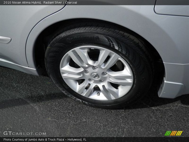 Radiant Silver / Charcoal 2010 Nissan Altima Hybrid