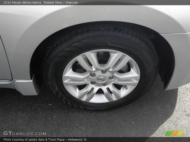 Radiant Silver / Charcoal 2010 Nissan Altima Hybrid