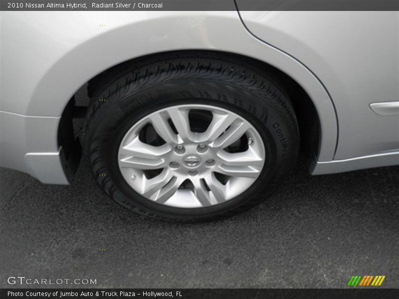 Radiant Silver / Charcoal 2010 Nissan Altima Hybrid