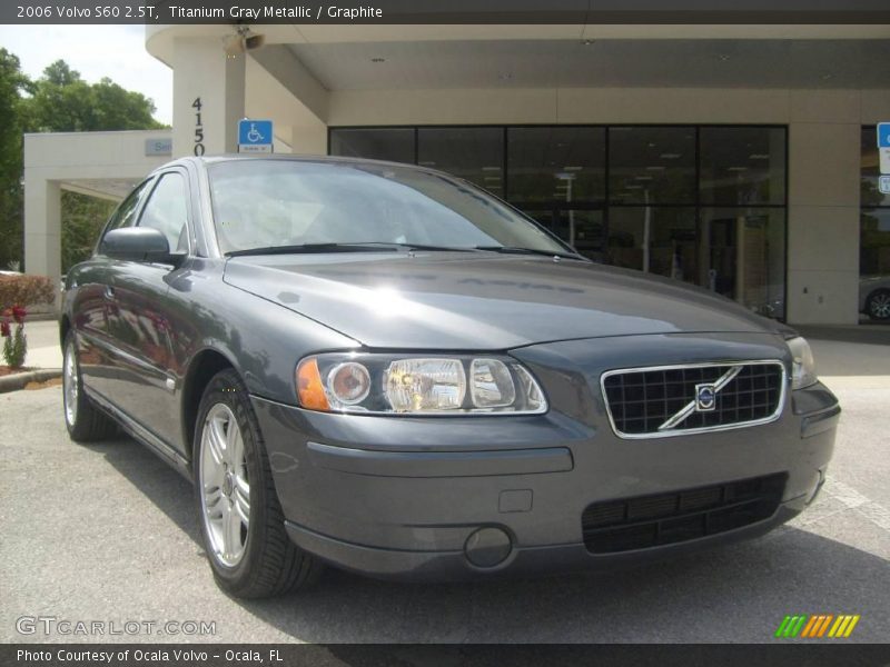 Titanium Gray Metallic / Graphite 2006 Volvo S60 2.5T