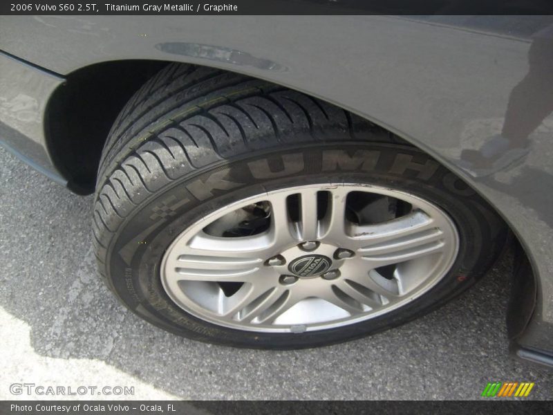 Titanium Gray Metallic / Graphite 2006 Volvo S60 2.5T
