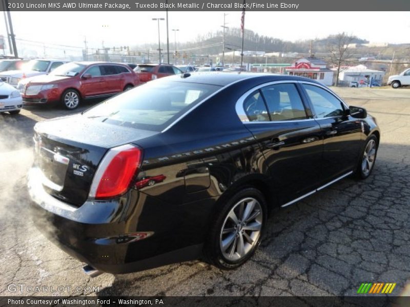Tuxedo Black Metallic / Charcoal Black/Fine Line Ebony 2010 Lincoln MKS AWD Ultimate Package