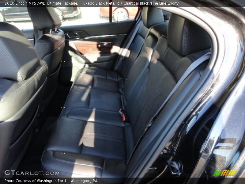 Tuxedo Black Metallic / Charcoal Black/Fine Line Ebony 2010 Lincoln MKS AWD Ultimate Package