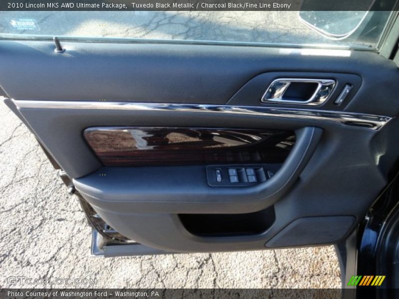 Tuxedo Black Metallic / Charcoal Black/Fine Line Ebony 2010 Lincoln MKS AWD Ultimate Package