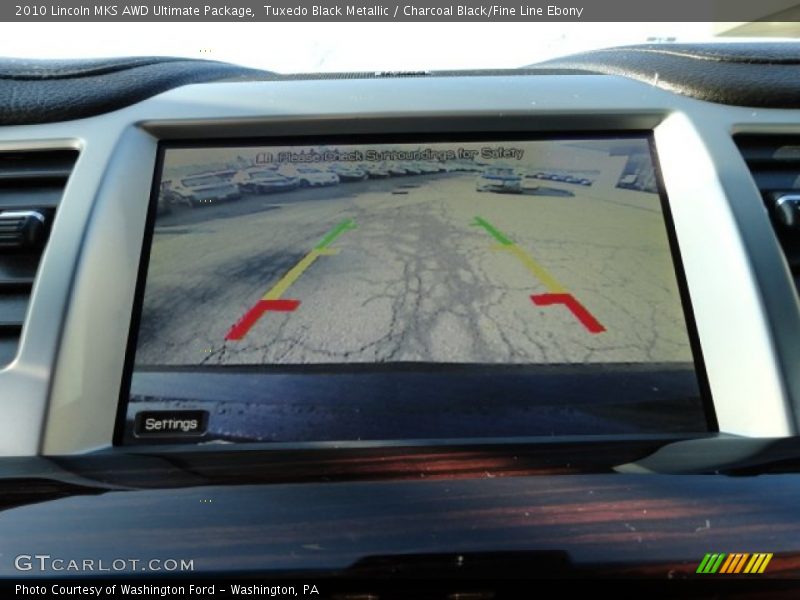 Tuxedo Black Metallic / Charcoal Black/Fine Line Ebony 2010 Lincoln MKS AWD Ultimate Package