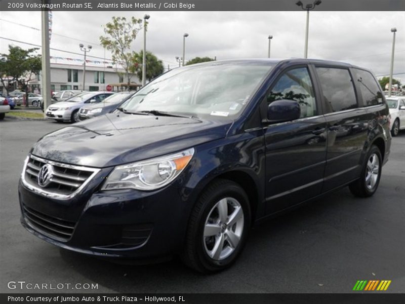 Atlantis Blue Metallic / Gobi Beige 2009 Volkswagen Routan SE