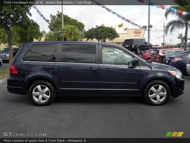 Atlantis Blue Metallic / Gobi Beige 2009 Volkswagen Routan SE