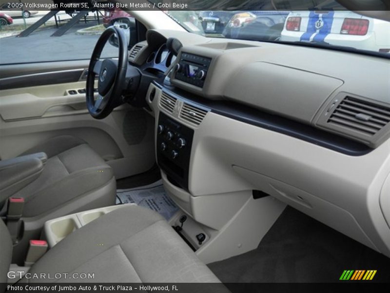 Atlantis Blue Metallic / Gobi Beige 2009 Volkswagen Routan SE