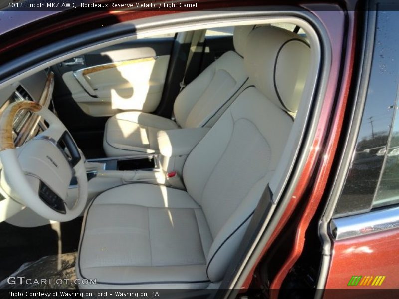 Bordeaux Reserve Metallic / Light Camel 2012 Lincoln MKZ AWD