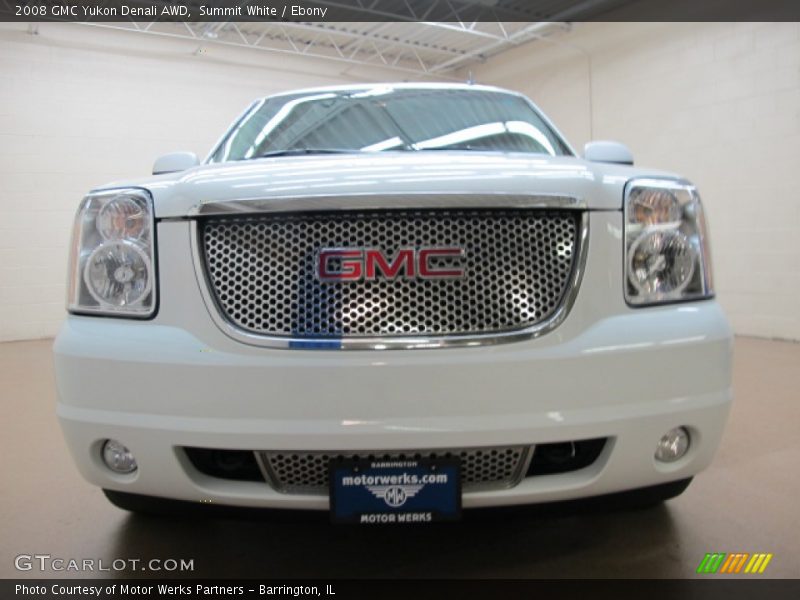 Summit White / Ebony 2008 GMC Yukon Denali AWD