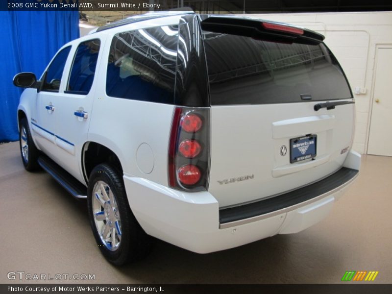 Summit White / Ebony 2008 GMC Yukon Denali AWD