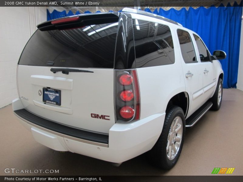 Summit White / Ebony 2008 GMC Yukon Denali AWD