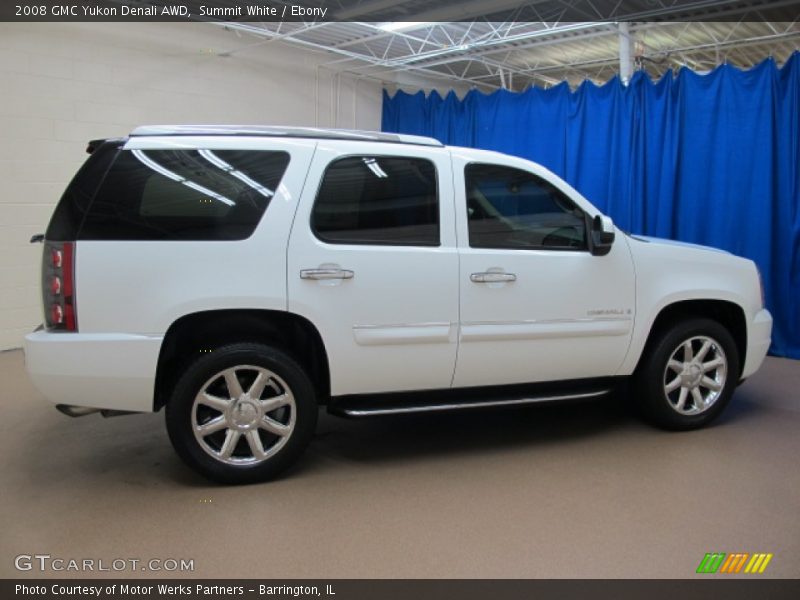 Summit White / Ebony 2008 GMC Yukon Denali AWD