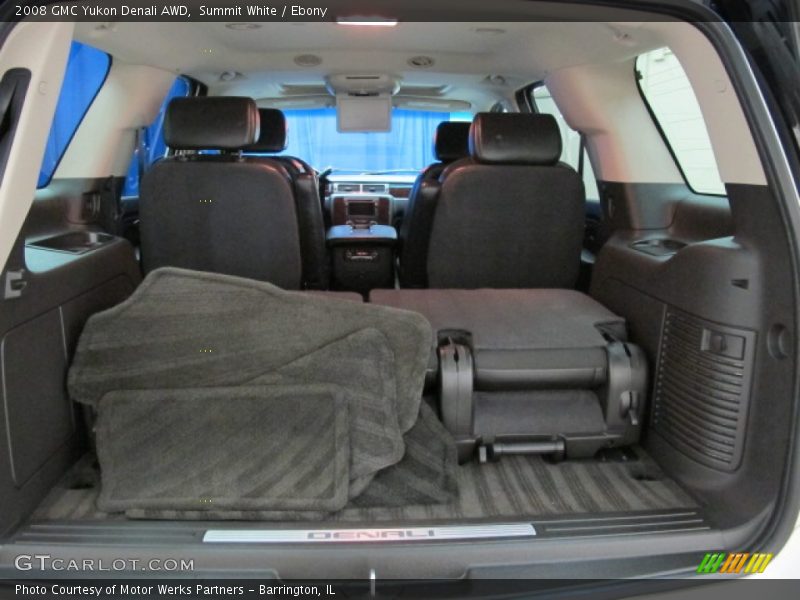 Summit White / Ebony 2008 GMC Yukon Denali AWD