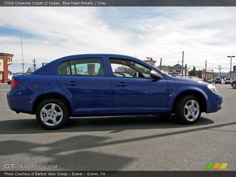 Blue Flash Metallic / Gray 2008 Chevrolet Cobalt LS Sedan