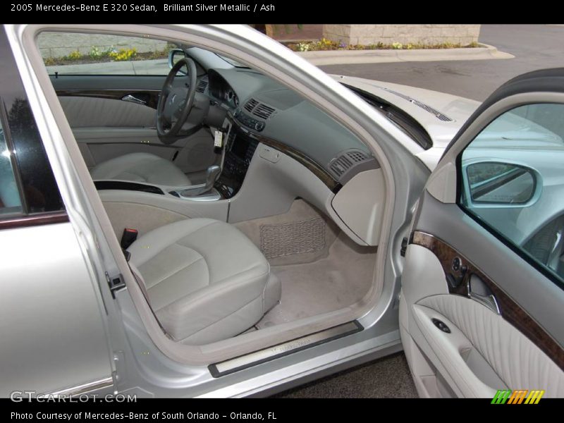 Brilliant Silver Metallic / Ash 2005 Mercedes-Benz E 320 Sedan